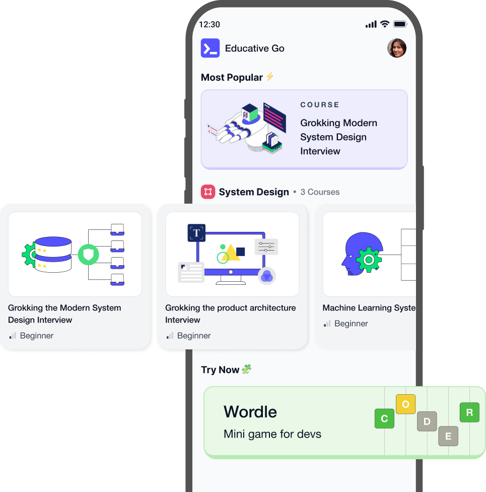 Educative Go App Preview
