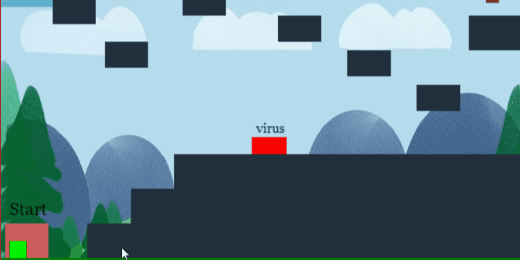 JS Game Obstacles HTML Canvas Game Using JavaScript