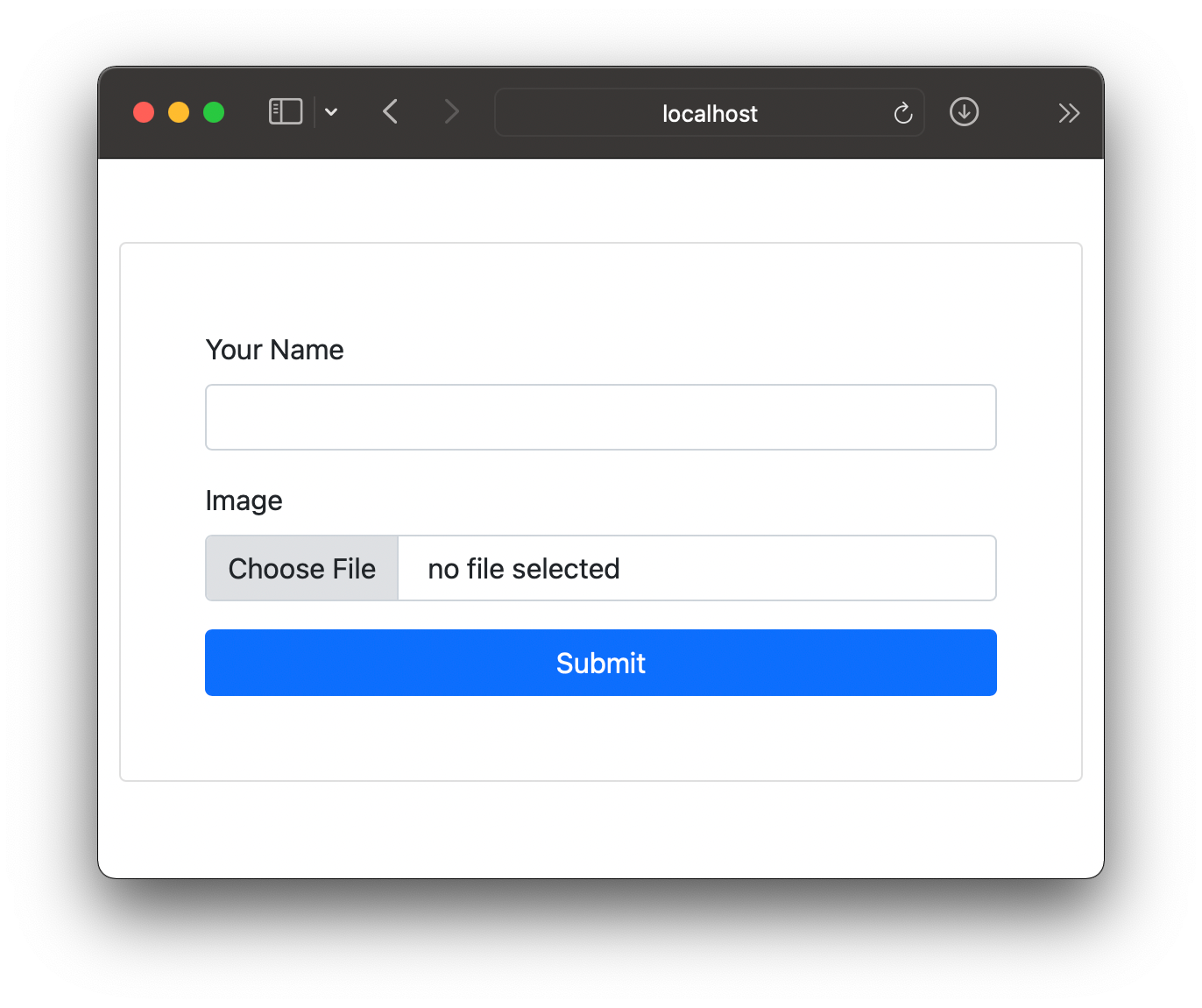 How to handle file upload in Expressjs