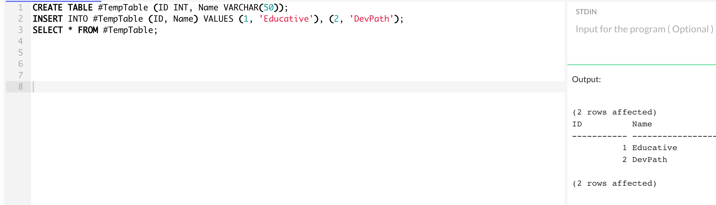 what-is-a-temporary-table-in-sql