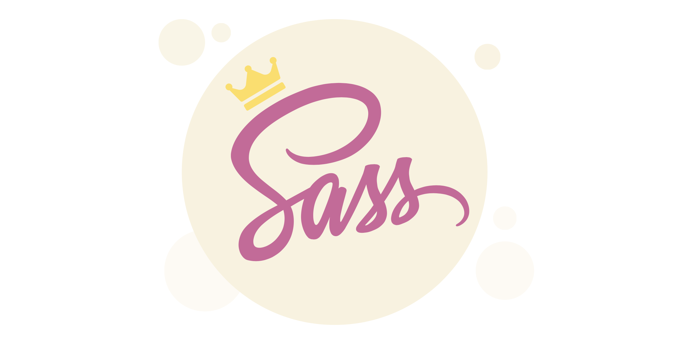 S os s. Sass CSS logo.