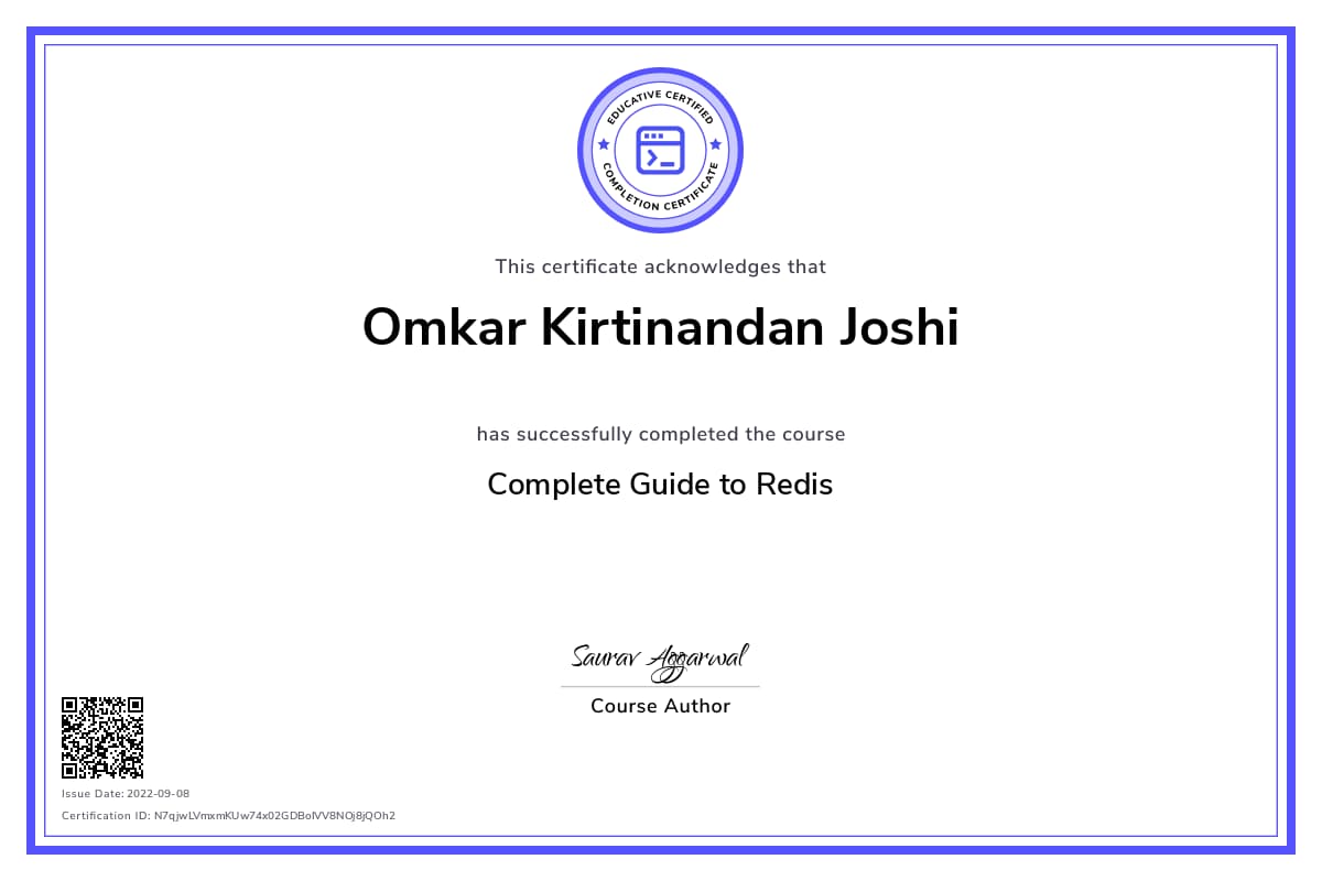 Personalized Path Certificate